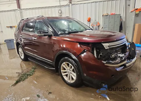 2012 Ford Explorer Xlt из США, поврежденный, VIN 1FMHK8D89CGA83348